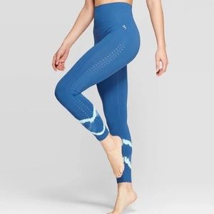 Joy Lab Blue Tie Dye 7/8 Leggings NWT!